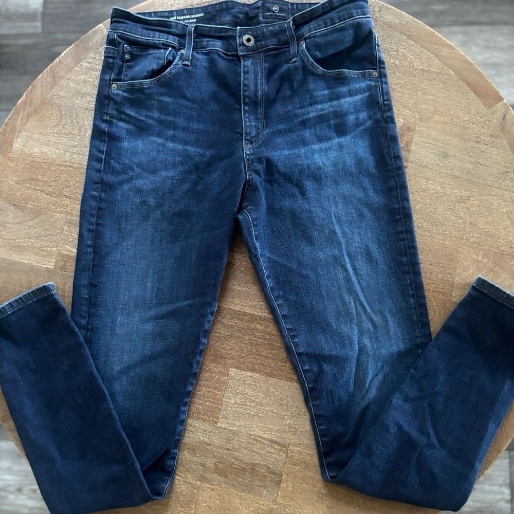 Adriano Goldschmied Jeans Womens 30R Blue Denim The Farrah High-Rise Skinny